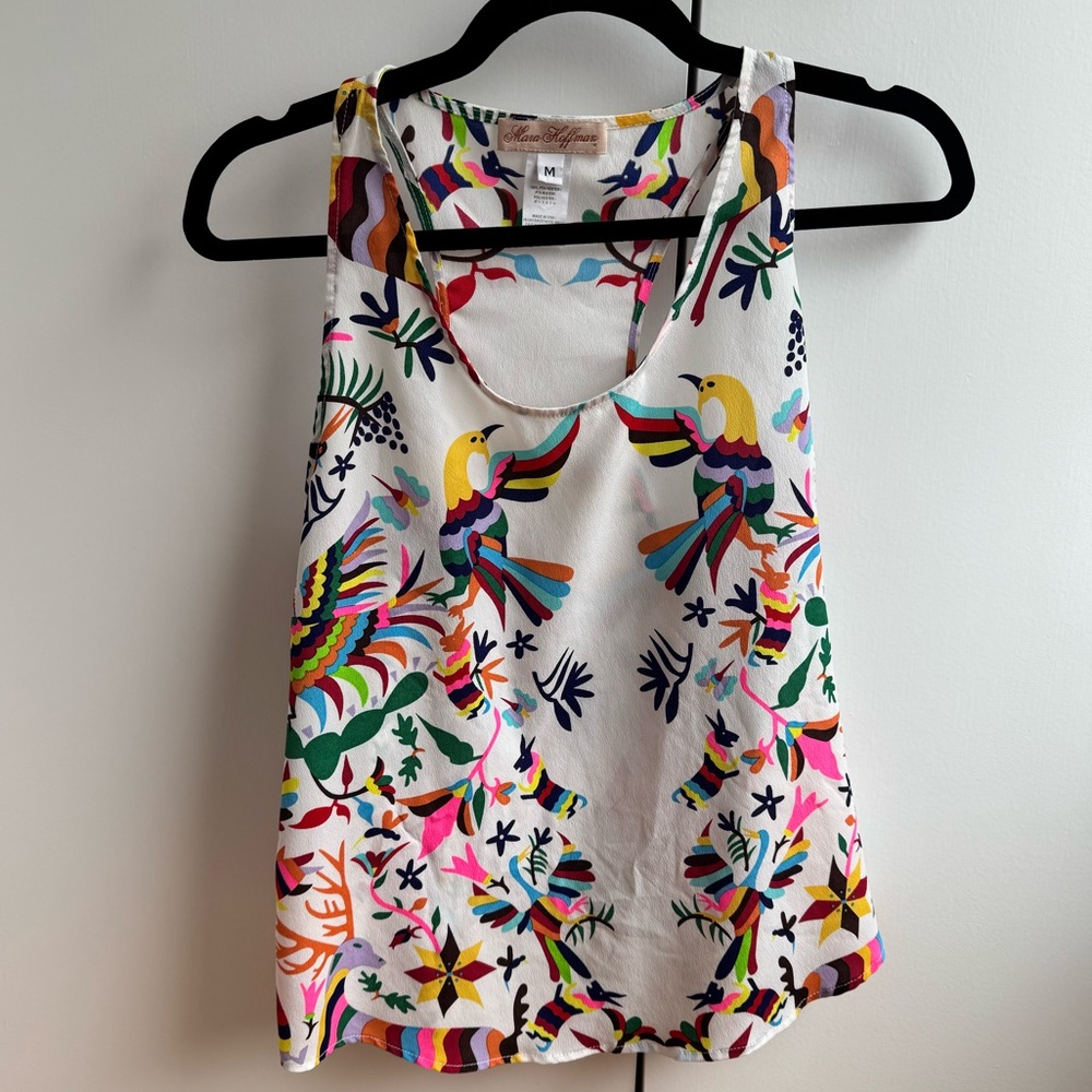 Mara Hoffman Colorful Racerback Tank Top